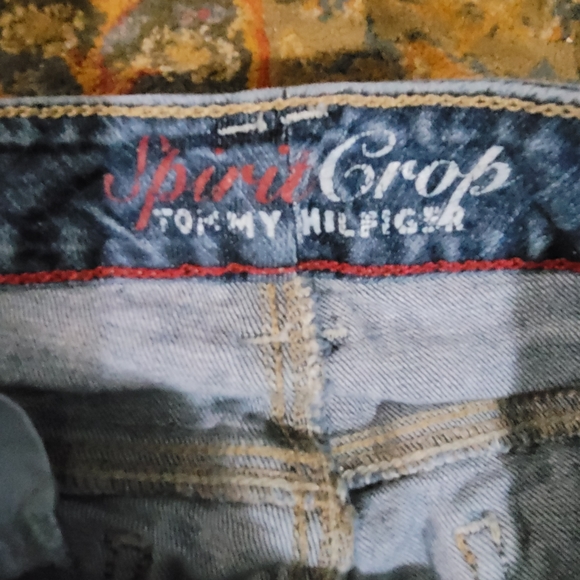 Tommy Hilfiger Spirit Crop denim jeans size 4 - Picture 2 of 11